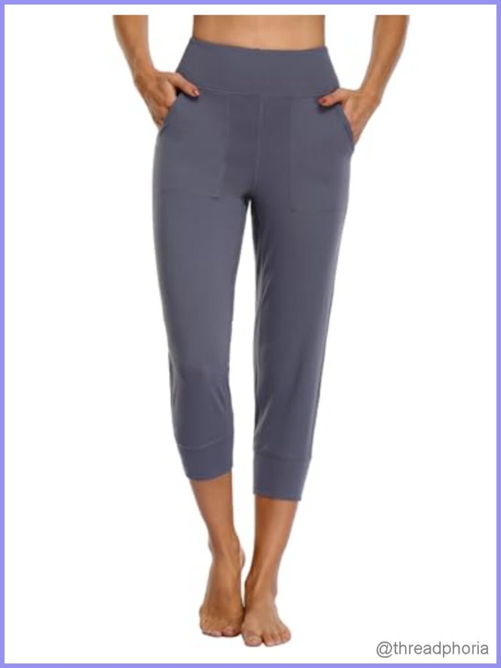 Buttery Soft Women's Yoga Joggers Pants High Waist 4 Pockets Lightweight
